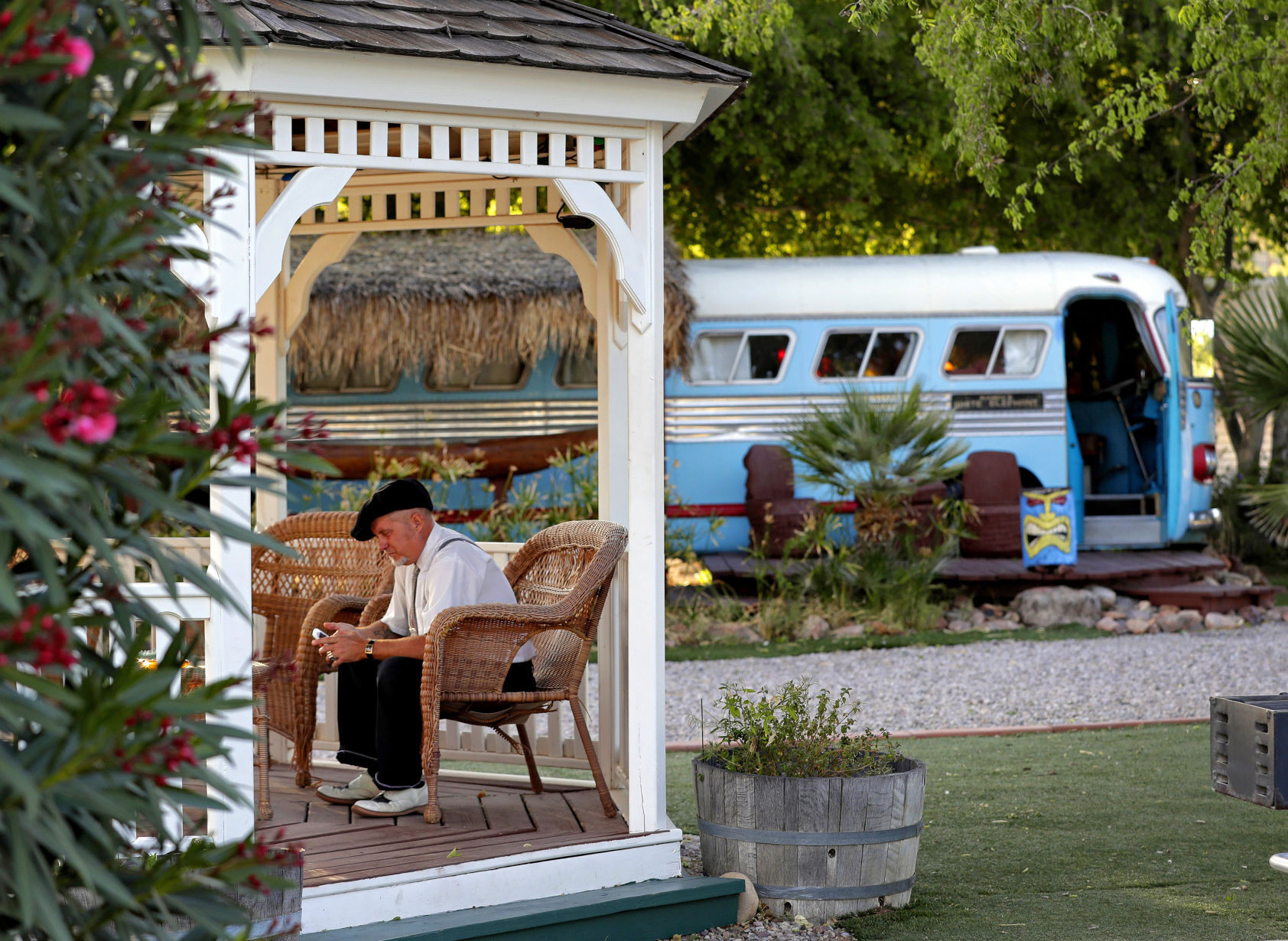 Vintage trailer court